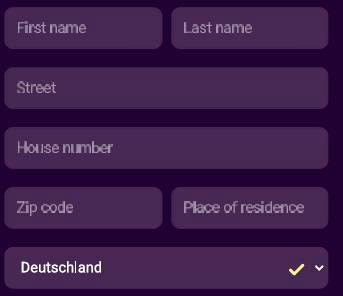 register form
